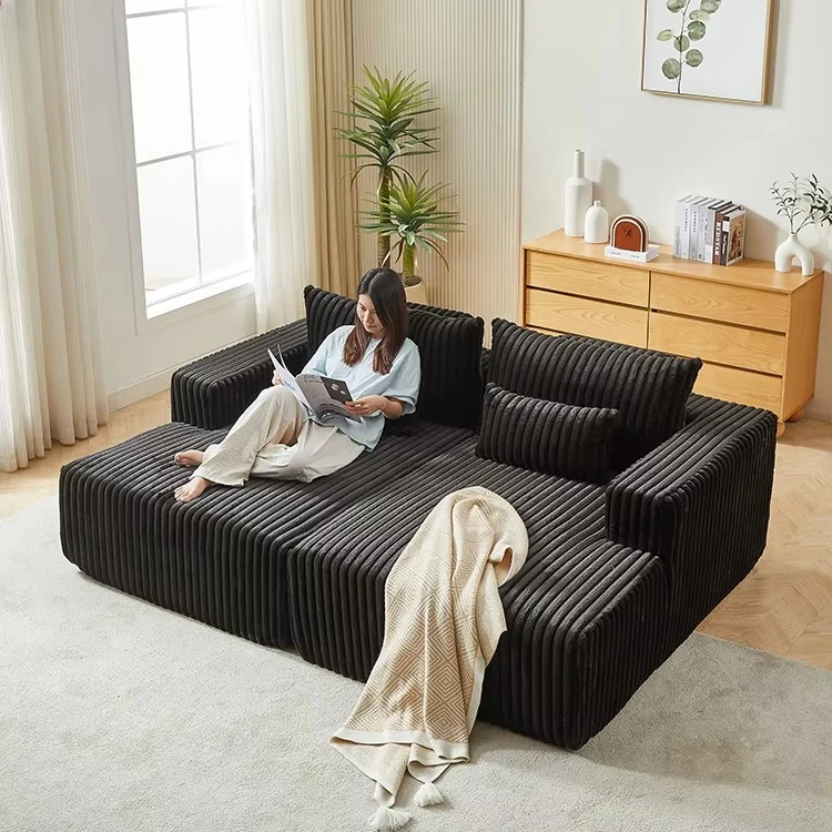 Modern Luxury Living Room Sofa Sectional Set Furniture Shape 2 Seater Velvet Compression Modular Vacuum Designs