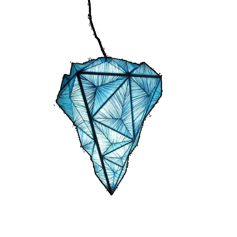 

Creative Personality Modern Stairs Restaurant Living Room Hotel Beauty Club Art Project Chandelier