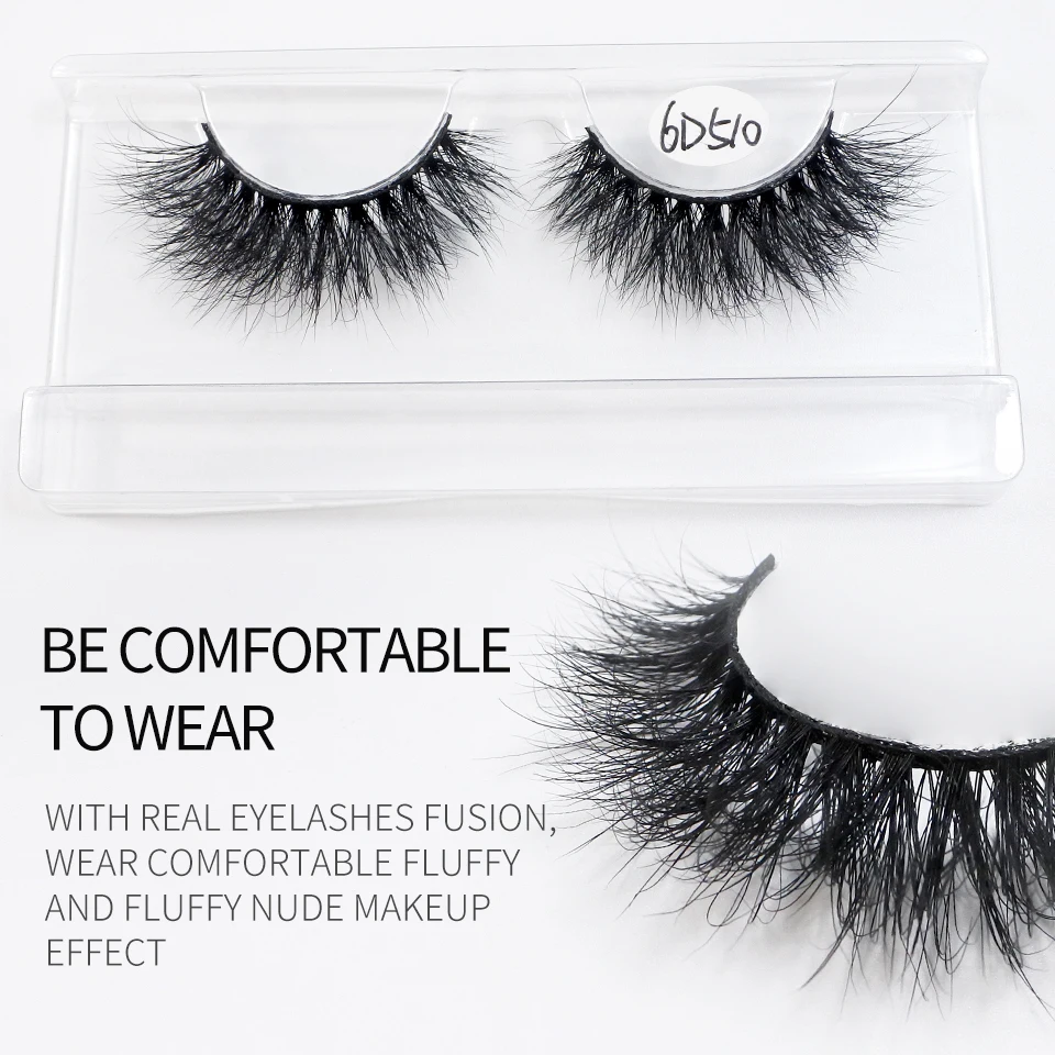 20 Pairs in one tray Mink Lashes Wholesale Natural Lashes Fluffy 3d Mink Eyelashes Makeup Bulk