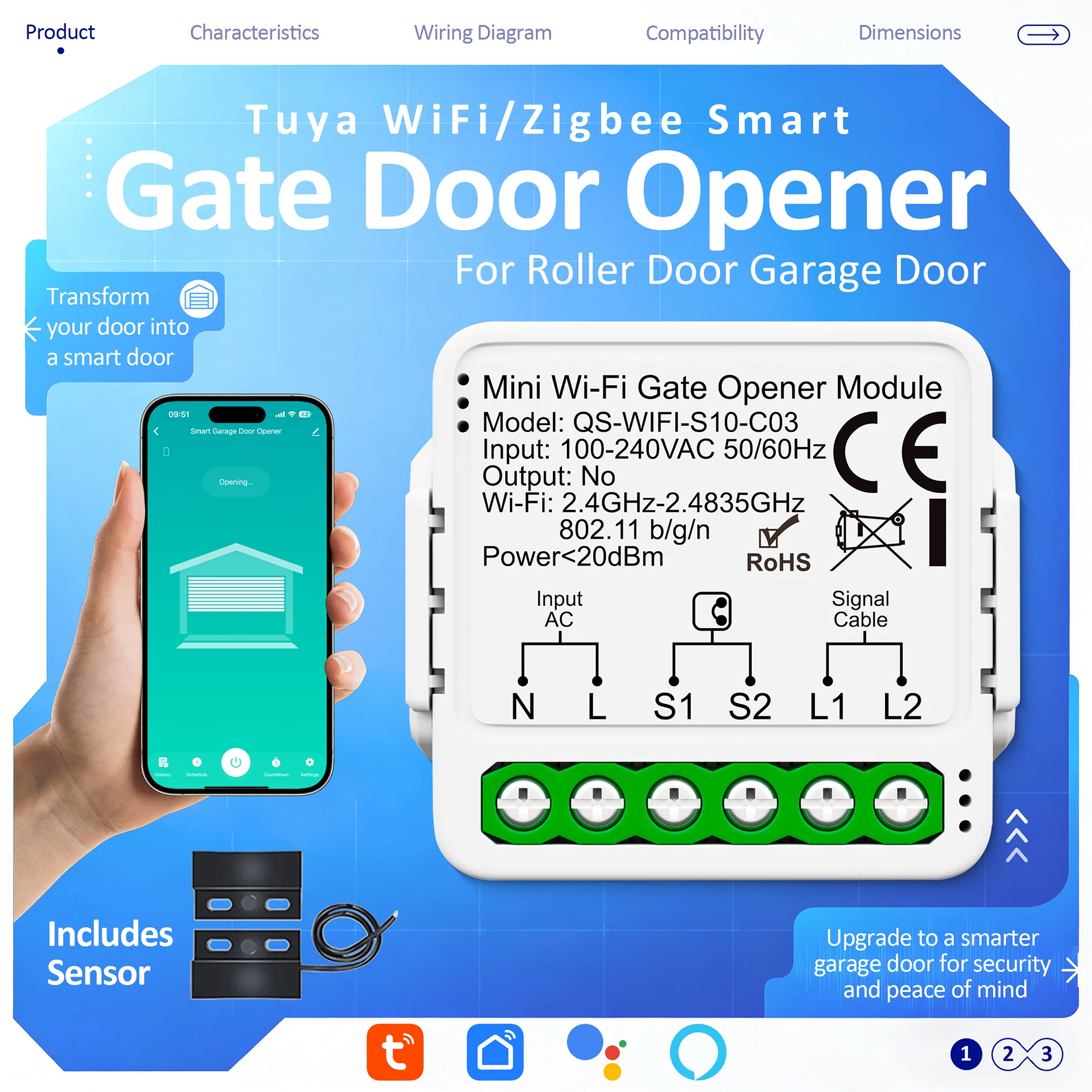 Tuya Smart Life Gar…