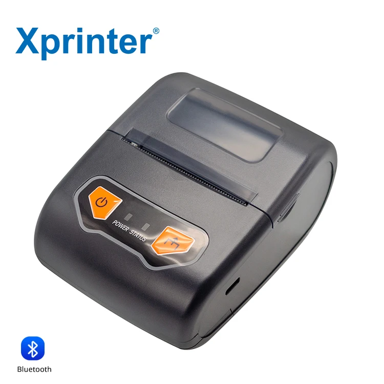 Xprinter XP-P502A 58mm/2inch Handheld Printer Portable Support QR Code/PDF 417 2D Barcode Printing Receipt Thermal Printer