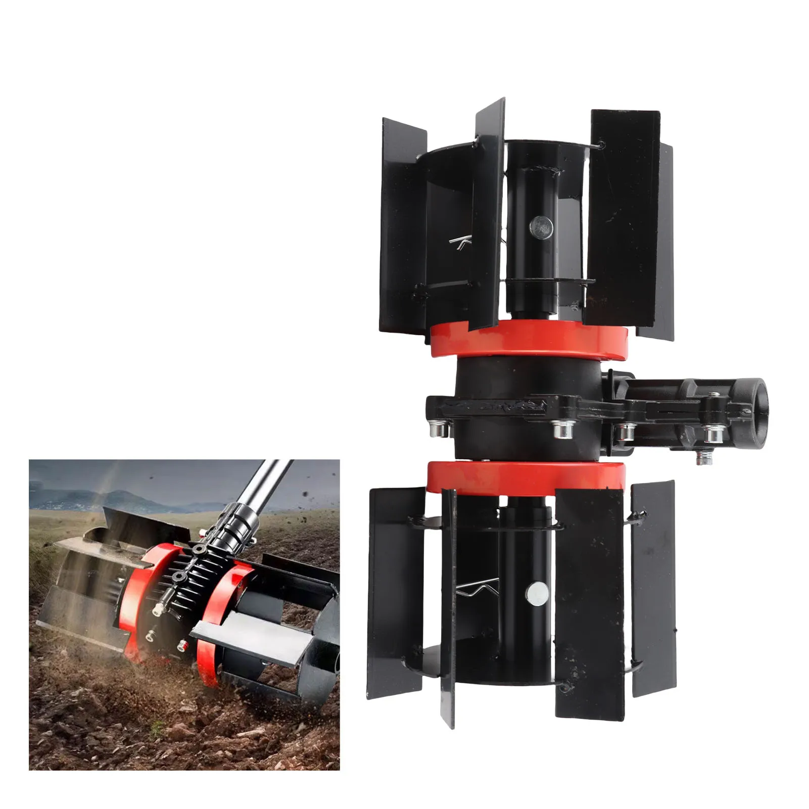 

10 см колесо для прополки, универсальное 9-зубное алюминиевое железное колесо для глубокой ожоговки для газонокосилки, культиватора, скарификатора, аксессуар