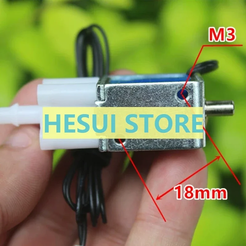 Three-way micro air valve Water valve Solenoid small electric control exhaust gas relief DC24V