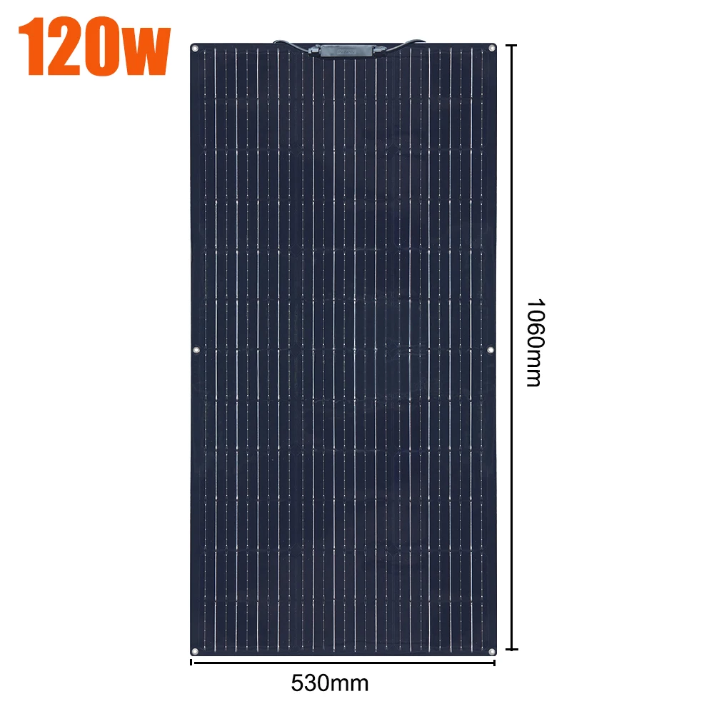 Flexibles Solarpanel 12V 140W 120W 200W 100W Photovoltaik-Panel für Auto Wohnmobil Boot Batterie Home System Balkon Dhl