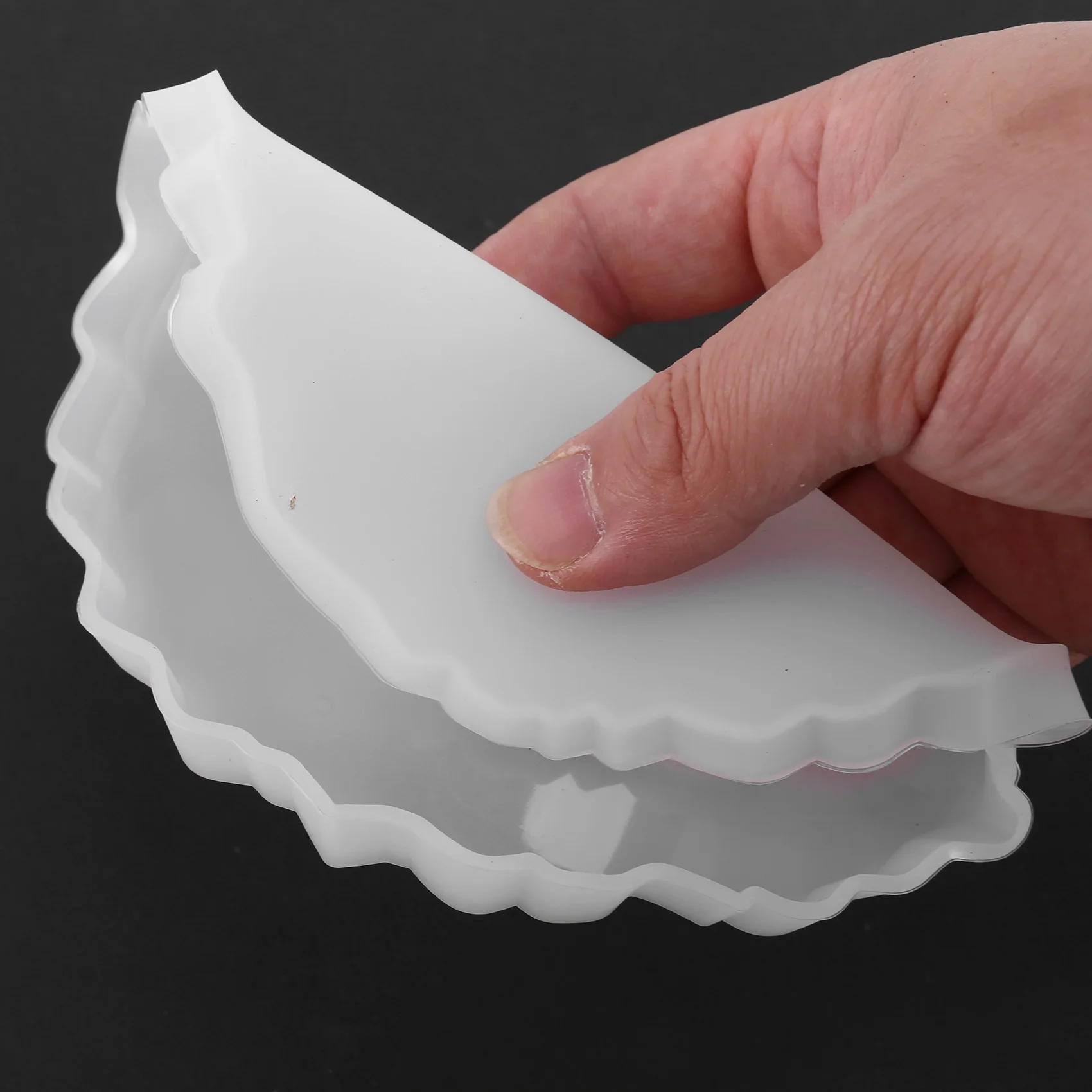 

ABPQ-16PCS формы для подставок из смолы, формы для подставок из эпоксидной смолы, формы из силиконовой смолы для изготовления ломтиков, подставок, украшения дома