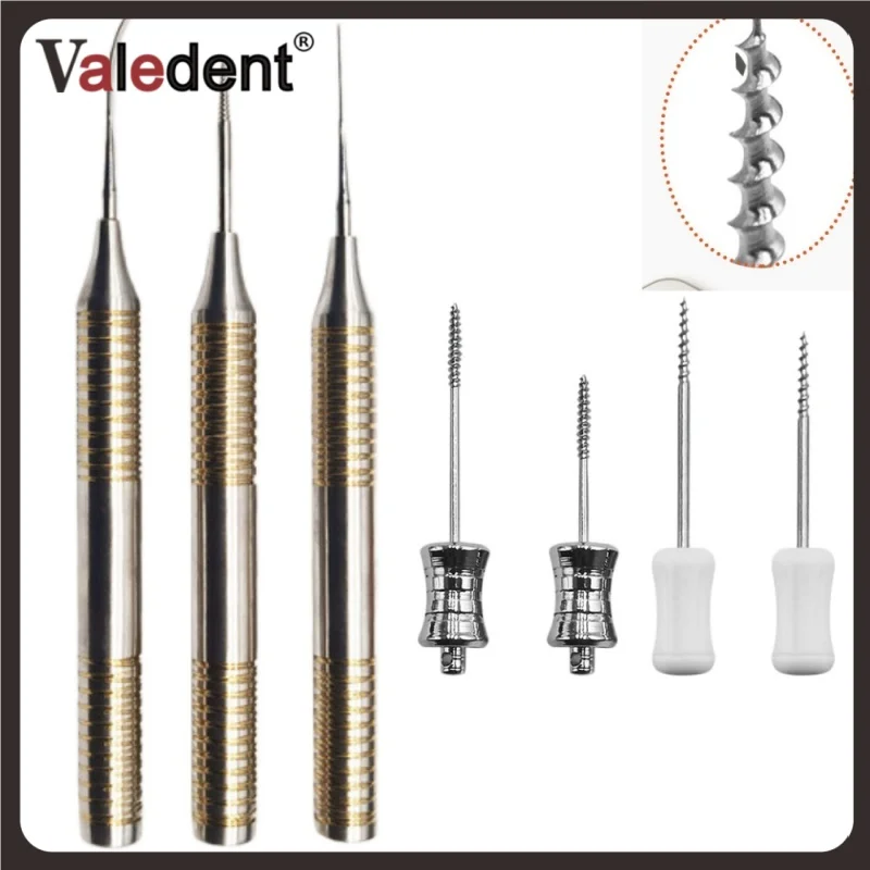 Dental Broken Root Drill Remnant Extractor Tooth Extractor Apical Root Fragments Drill Flex Periotome Extraction