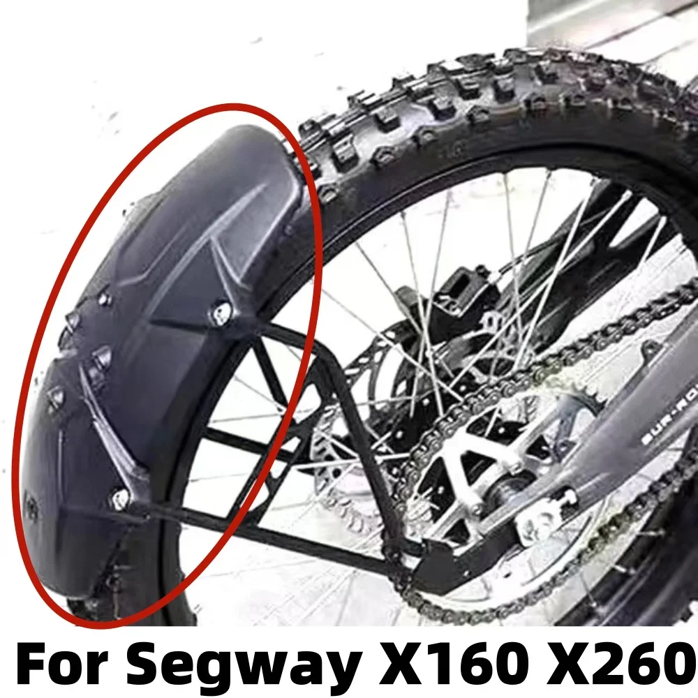 Rear Fender Fit For Segway X160 X260 Dedicated Mudguard Splash Mud Guard Protector Wheel Hugger For Segway X160 X260