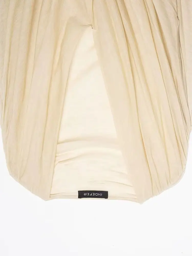 

HH 2026 Female Elegant Swing Collar Casual Slim Blouse Top Fashion Women Chic Pleated Decoration Long Sleeve Short Top Mujer