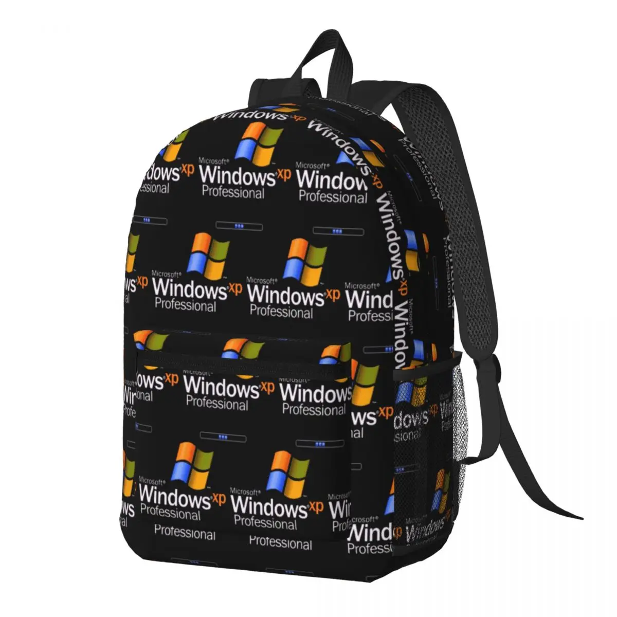 

Windows 95 Geeks Nerd Mesh Backpack Daypack Large Capacity Kids BookBag School Bag Shoulder Bags for Men Women