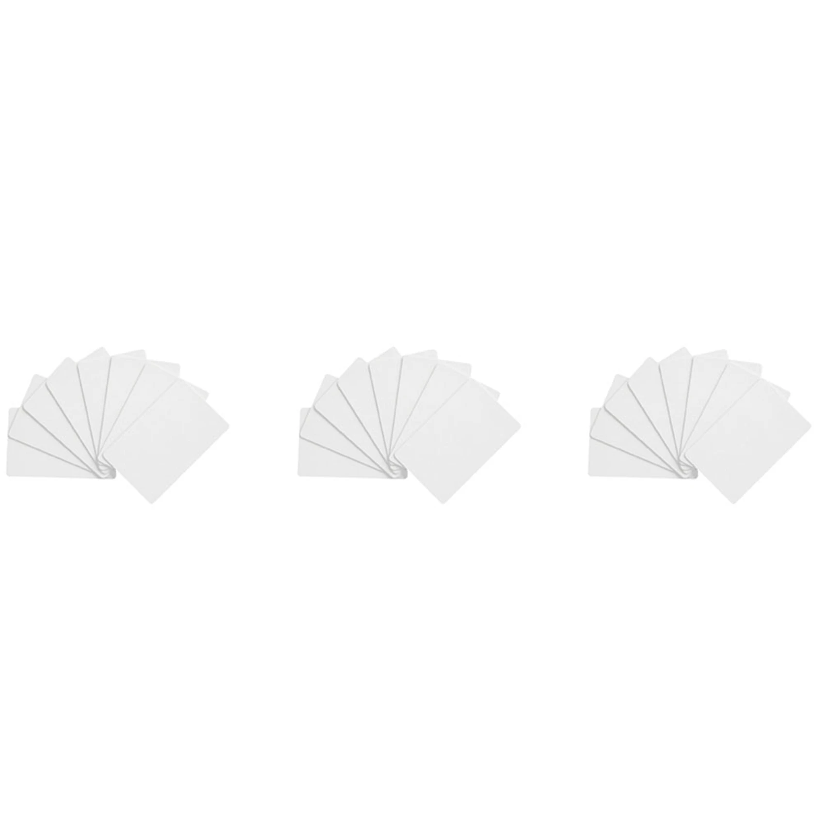 

T82C Hot Sale-300Pcs RFID Card 13.56Mhz Proximity Smart Cards S50 Rewritable Copy Key For Access Control System