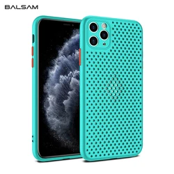 Breathable Cooling Soft Silicone Case For iPhone 14 13 12 11 Pro XS Max Mini X XR 6S 8 7 Plus Ultra-thin Heat Dissipation Cover