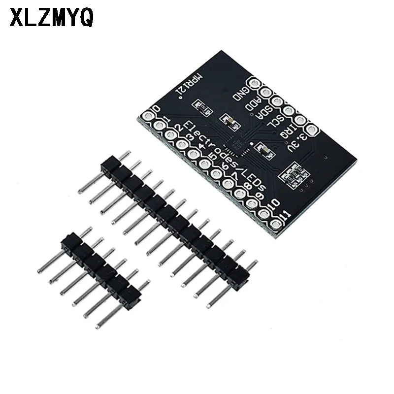 5pcs MPR121 Breakout V12 Capacitive Touch Sensor Controller Module I2C Interface keyboard Development Board For arduino DIY Kits