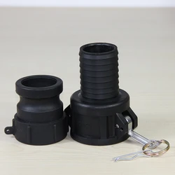 High quality Thicken IBC water tank adapter Valve connector IBC A200 & plastic Camlock Combination Pack hot sale