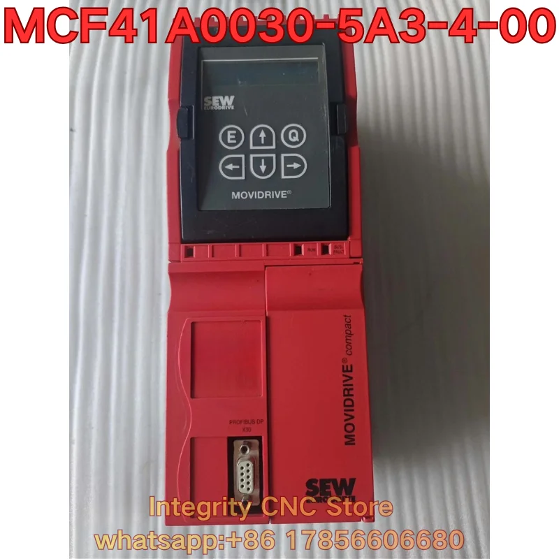 Second-hand MCF41A0030-5A3-4-00 inverter function test is normal