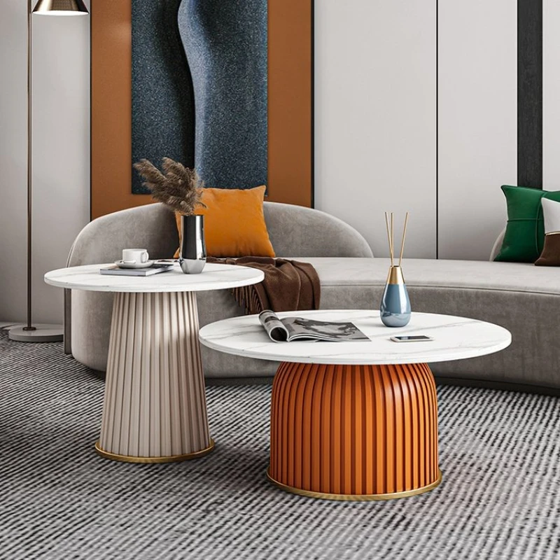 

Homestay Creative Coffee Table Design Modern Light Luxuey Coffee Table Accent Hotel Living Room Furniture Salongbord XYCJ