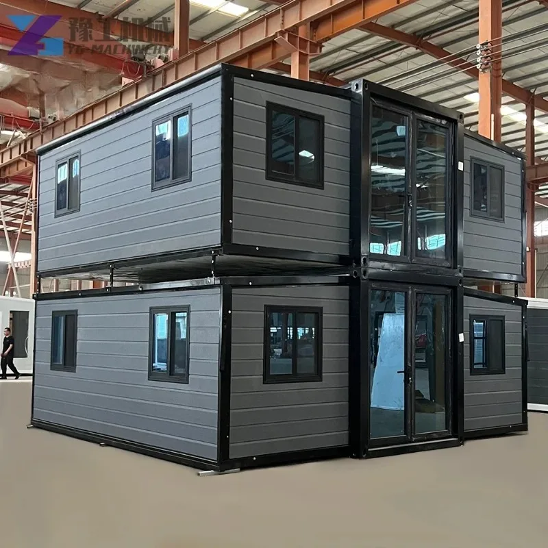 YG Customized 20/40ft Tiny House Prefab Steel Tiny Villa Expandable Moveable Bedroom Design Shipping Container For Outdoor Appli