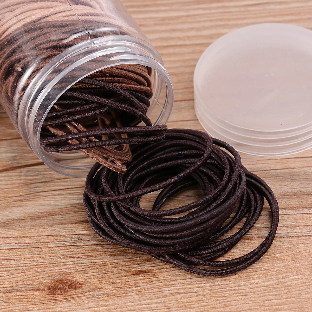 

2 Boxes Nylon Hair Bands Assorted Color Elastic Head Ropes for Women Girls Daily Wear Accessories Hair Band Head Rope