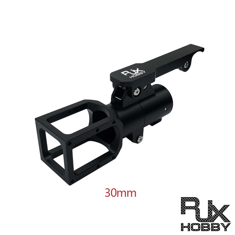 

RJXHOBBY 30mm Drone Aluminum Folding Side Arm Carbon Tube Clip Pipe Clamp Joint Connector for Plant Agriculture UAV Drone