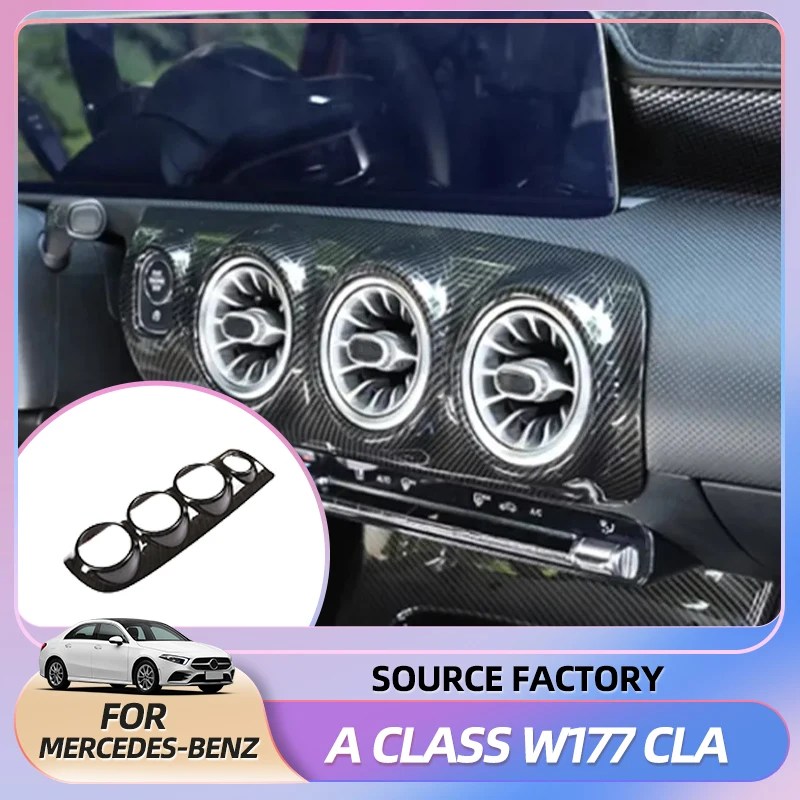 

Эмблемы ABS, центральная приборная панель автомобиля, панель кондиционера/лампа фары, рамка, накладка для Mercedes Benz A Class W17