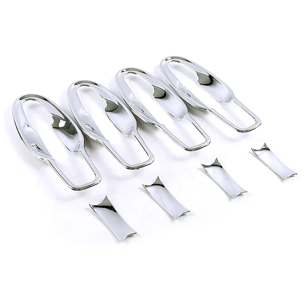 Chrome Styling For Renault Koleos 2017-2021 Chrome Exterior Door Handle Bowl Cover Moulding Trim For Renault Samsung QM6