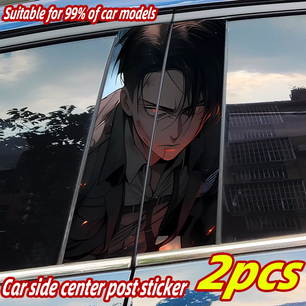 

Anime Captain Giant Car Stickers Auto B Pillar Waterproof Sunscreen Decor Cover Scratches Car Door Pillar Vinyl Decals Accessory