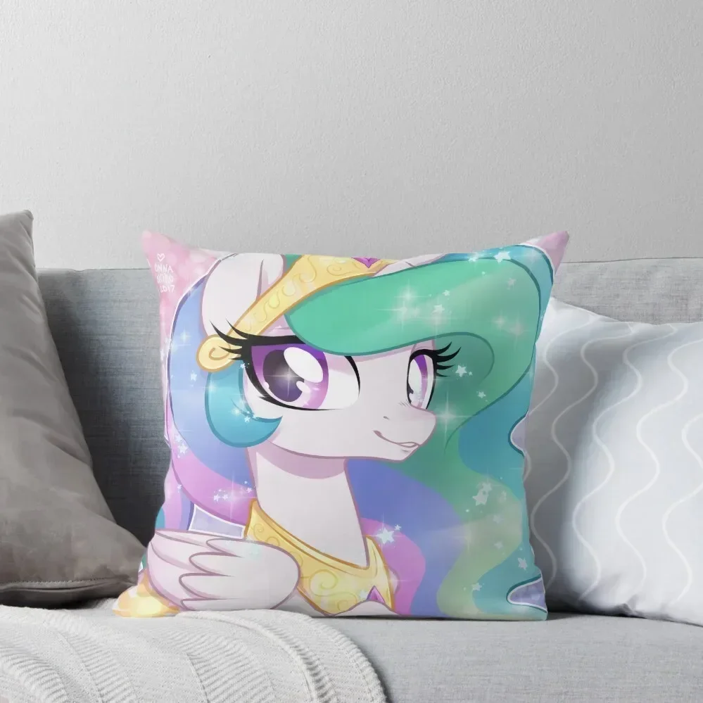 

Princess Celestia Throw Pillow Cushions For Sofa pillowcases for sofa cushions pillow