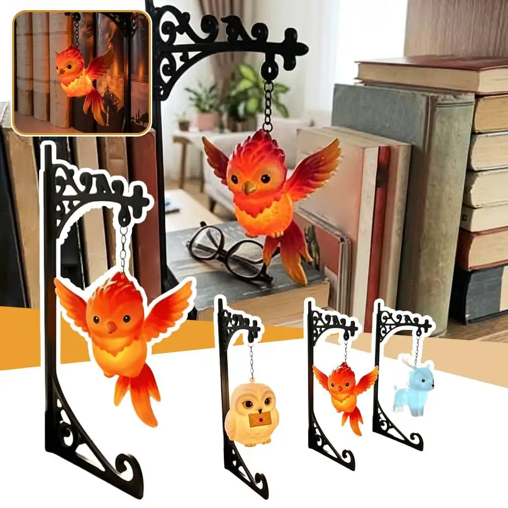 Halloween Library Lantern-Decorative Bookshelf Lighting, Vintage Hanging Reading Book Shelf Lights Lantern Gift for Book Lovers