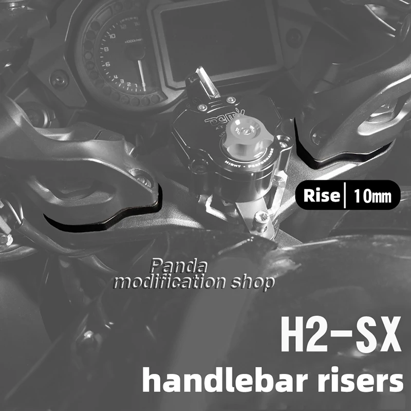 handlebar risers For Kawasaki H2SX H2 SX 2019 2020 2021 2022 2023 2024 motorcycle accessories