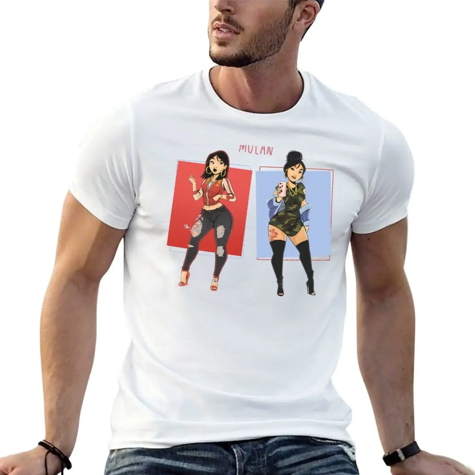 Thicc Warrior Princess T-Shirt for a boy baggy shirts men t shirts high quality