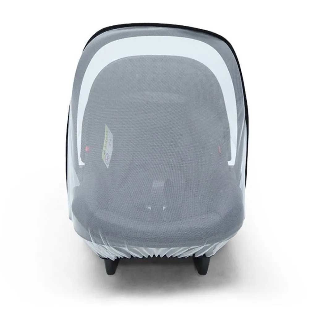Polyester Baby Basket Shield Fine Mesh Anti-insect Stroller Mesh Cover Universal Fit Breathable Insect Mesh Shield Travel