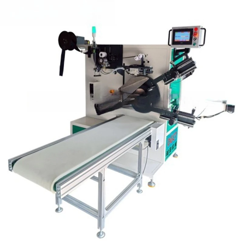 Automatic webbing winding, reel tape, cake beating machine