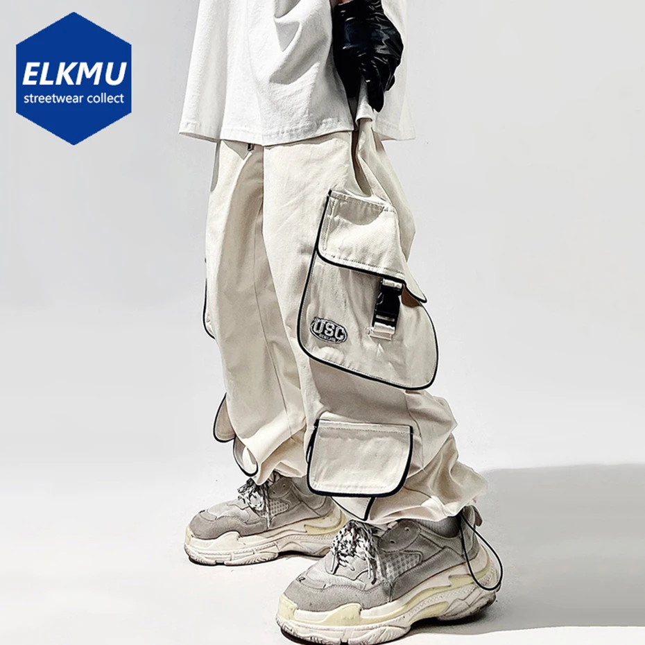 

Hip Hop Oversized Cargo Pants Loose Harajuku Joggers Men Baggy Streetwear Sweatpants Black Trousers Woman Y2K Pants