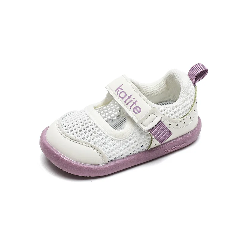 Zapatillas scarpa da bambino con suola morbida 2023 estate nuova scarpa da passeggio antiscivolo 1-3 anni scarpa da Tennis traspirante scarpa da