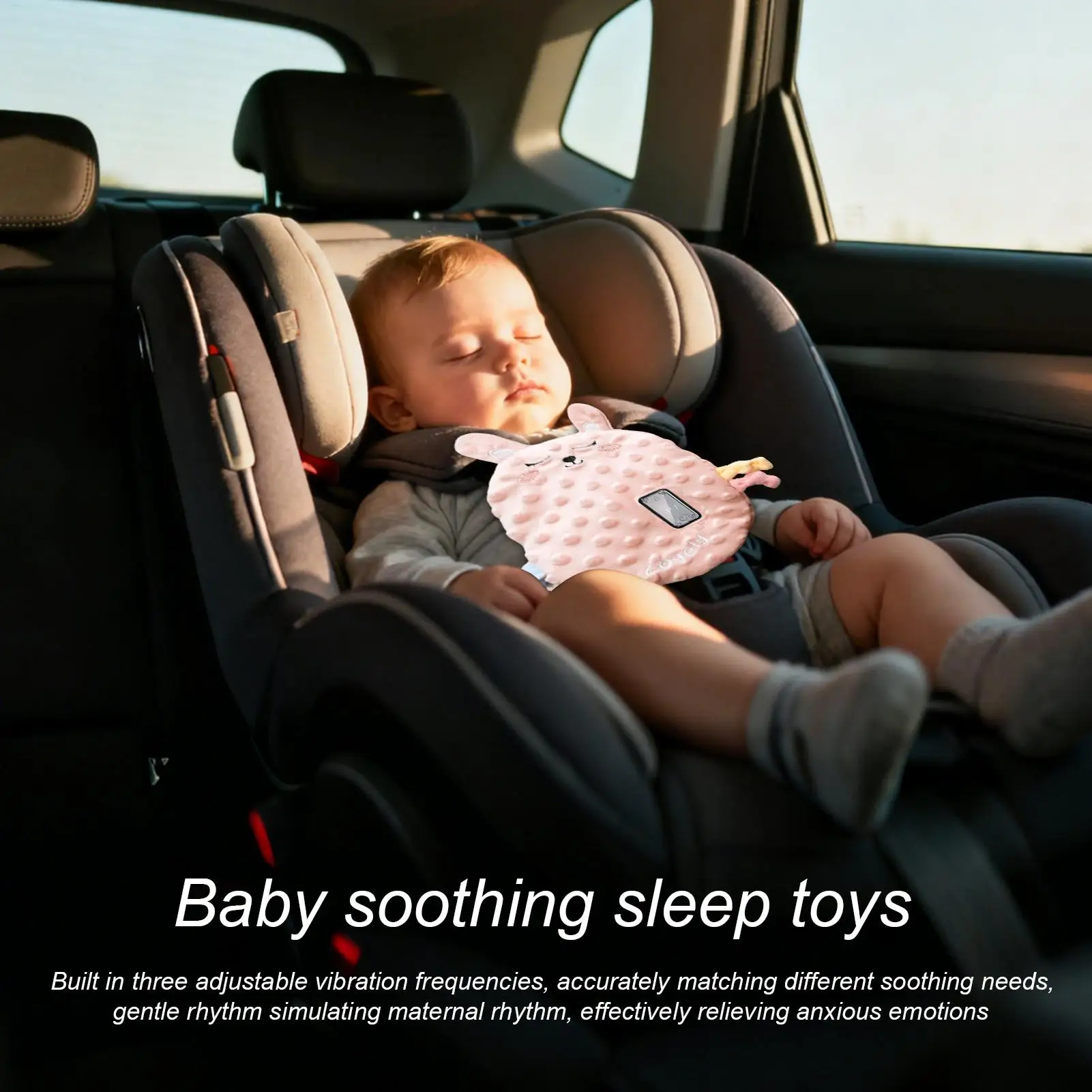 Baby Soothing Toys For Sleep Automatic Soft Adjustable Baby Sleep Aid Companion For Wellness Night Comfort Home Quiet-Time Care