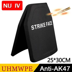 NIJ Class IIII Pure PE Bulletproof Plate 25X30CM  Ballistic Plate Tactical Insertion Plate Backpack Deck Body Armor