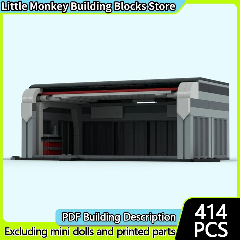 

City Street View Model MOC Building Bricks Sports Car Garage Modular Technology Children Holiday Gifts Assemble Toys Suit