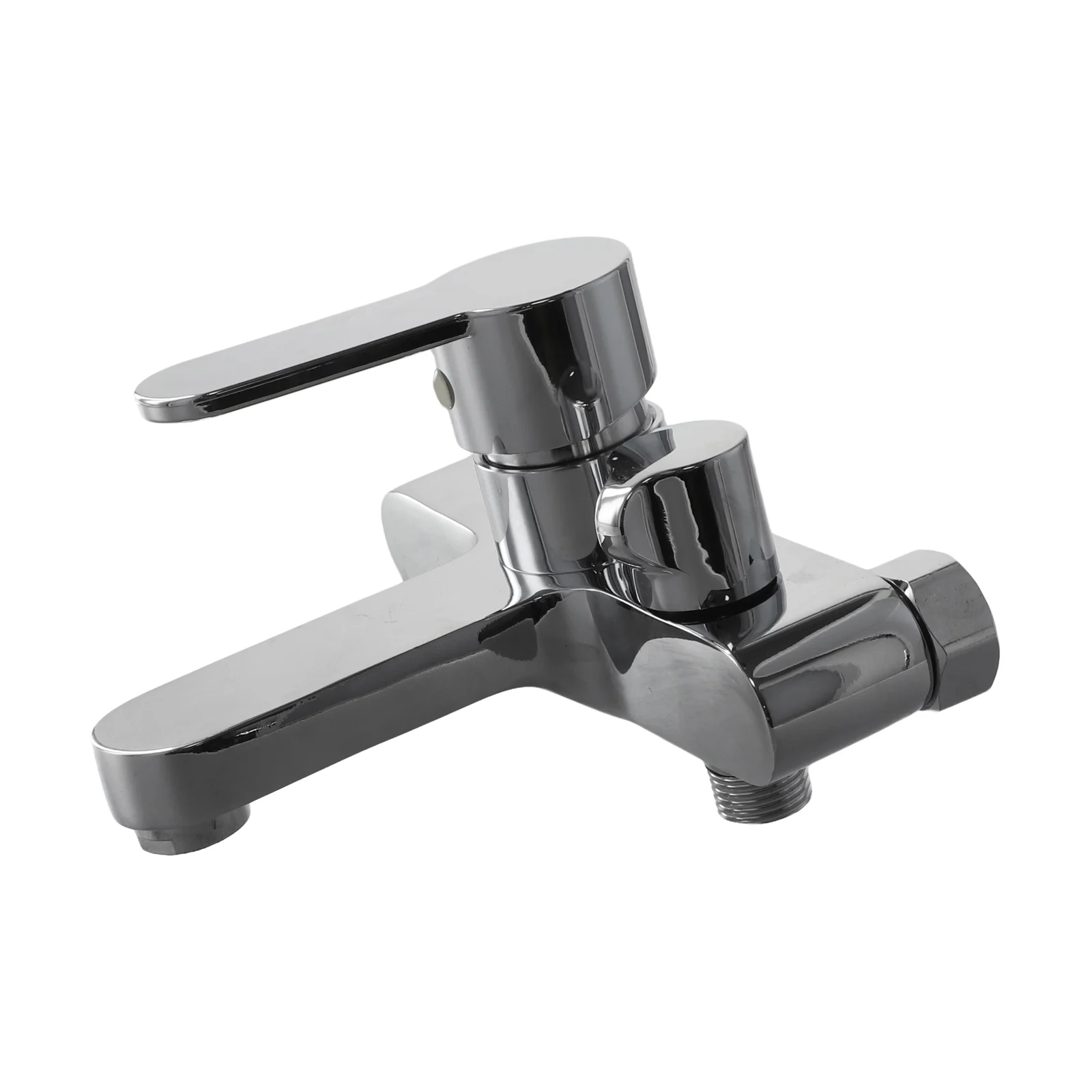 

Handheld Shower Tap Hot And Cold Water Practical Bathtub Tape Shower Faucet Mixer Washers Curved Support