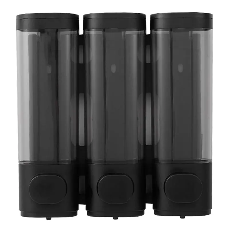 

^Arrival Wall-Mounted Soap Dispenser, Shower Gel Dispenser, 3-In-1 Shampoo& Conditioner Dispenser, ABS Material, No Drilling Nee