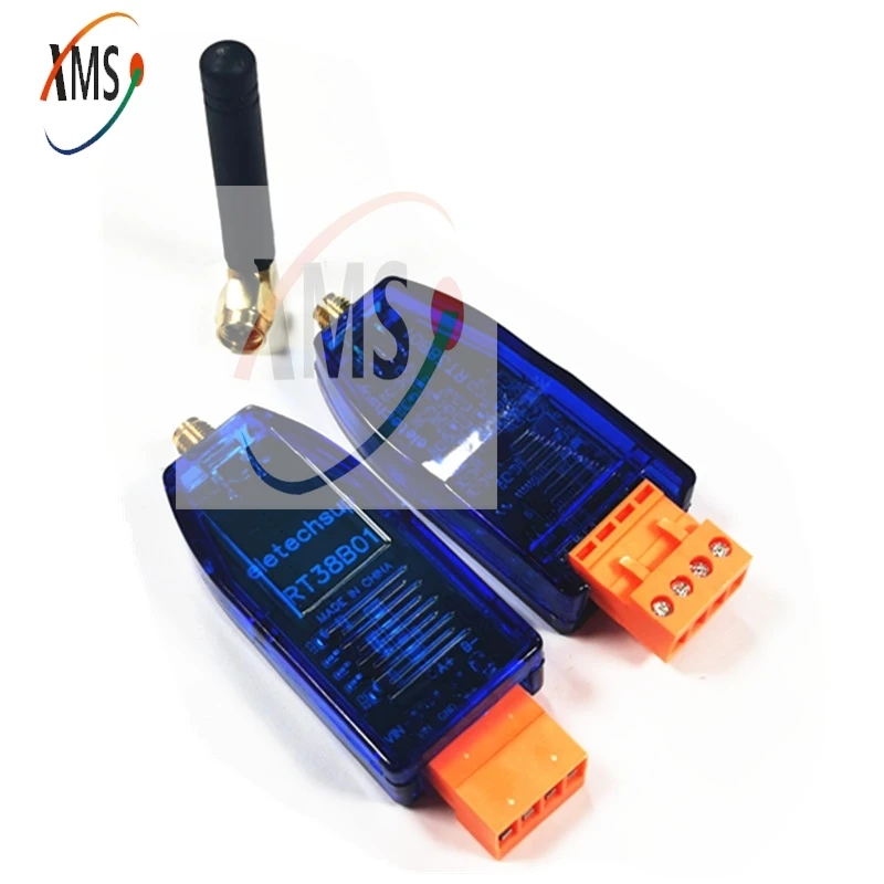 2pcs - 5pcs  RT38B01 VHF/UHF Radio Modem RS485 Wireless Transceiver 20DBM 433mhz Transmitter and Receiver