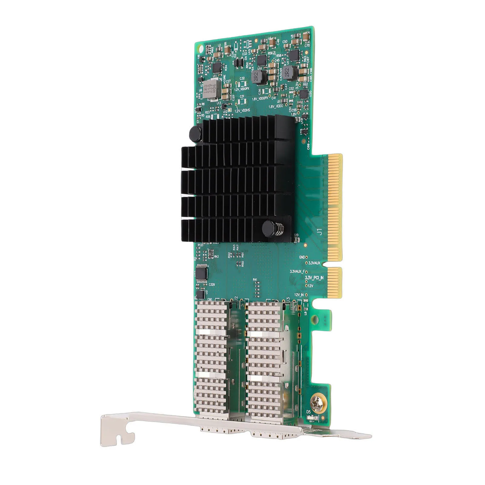 Dual Port Server Network Card Adapter High Speed 10Gbps Transmit Low Latency MCX4121A-XCAT