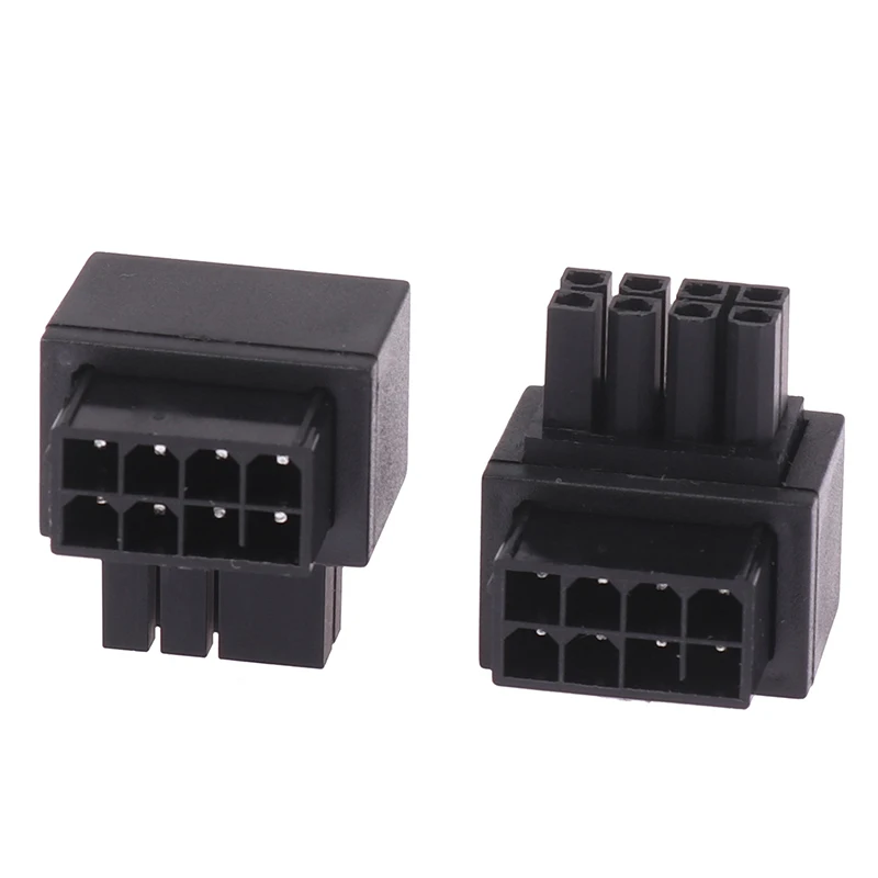 Motherboard CPU 8PIN Power Steering Connector 8PIN 90 Degree Adapter Power Interface Steering Head