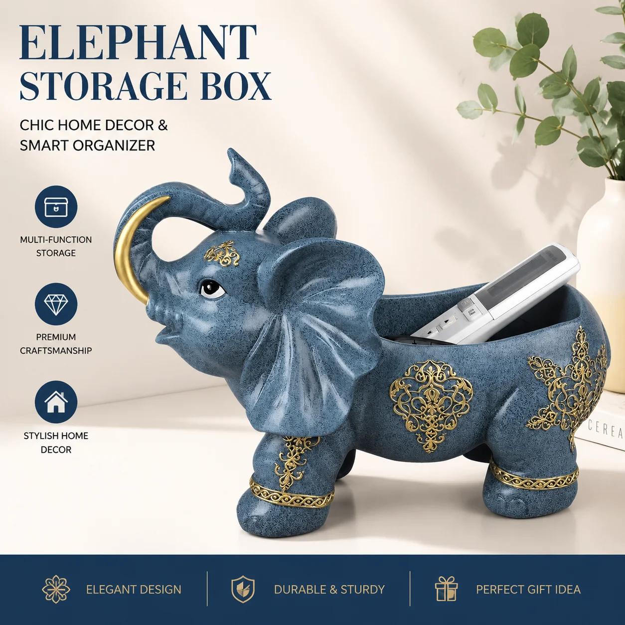 Nordic Light Luxury Key Storage Ornament Entrance Door Home Decoration Living Room Shoe Cabinet Creative Housewarming Gifts