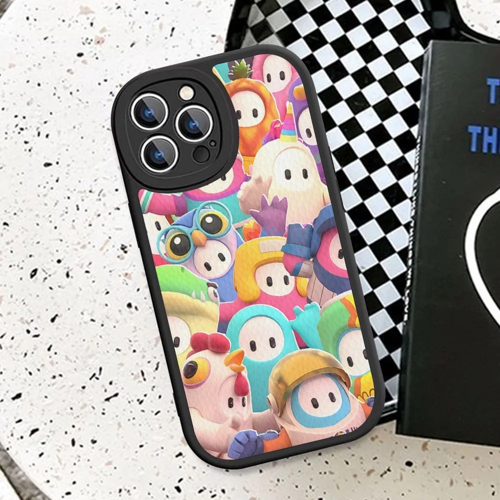 Funny Cute G-Guys F-Fall Game  iphone case Hard Leather For iPhone 14 13 12 Mini 11 14 Pro Max Xs X Xr 7 8 Plus Fundas