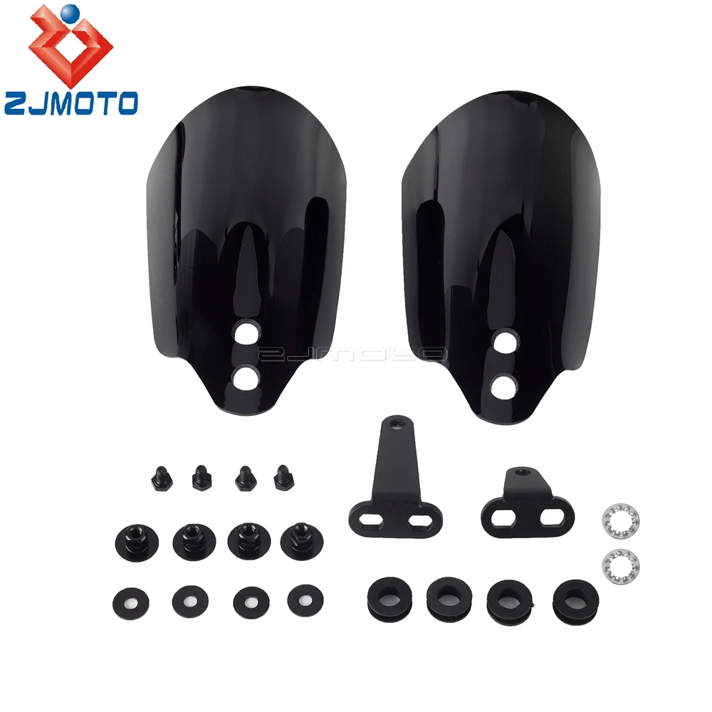 Windproof Hand Shield Motorcycle Handguards For Harley Softail Street Bob 114 FXBBS 21-23 FXBB 18-20 Handle Guard Hand Protector