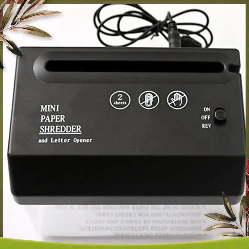 New-Portable Mini Paper Electric USB Battery Operated Documents Paper Cutting Tool For Home Office