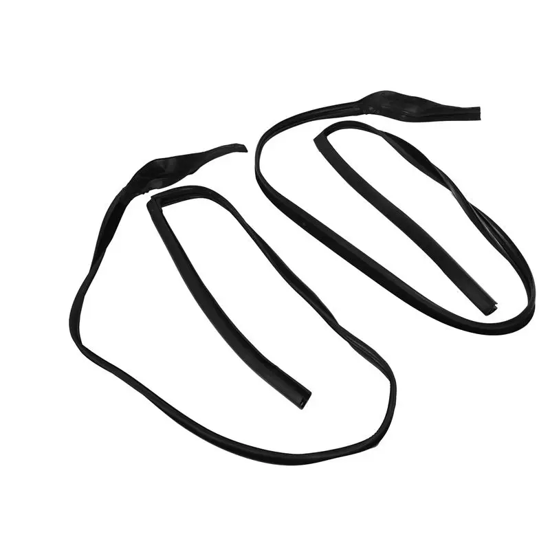 For BMW F01 F02 740I 750I 740Li 51357179123 51357179124 2Pcs Car Door Rubber Seal Rear Left+ Right