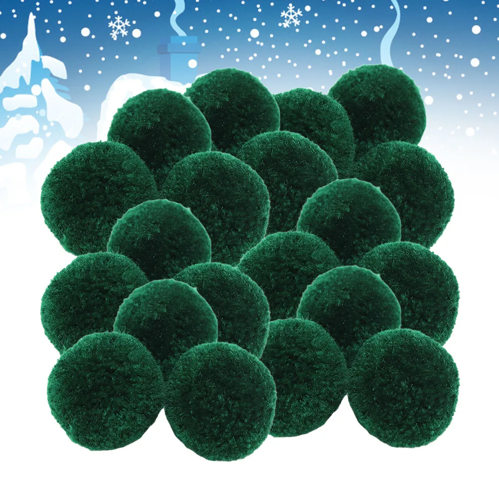 

300 Pcs High Elasticity Maw Ball Decoration Child Christmas Decorations Toddlers Playthings