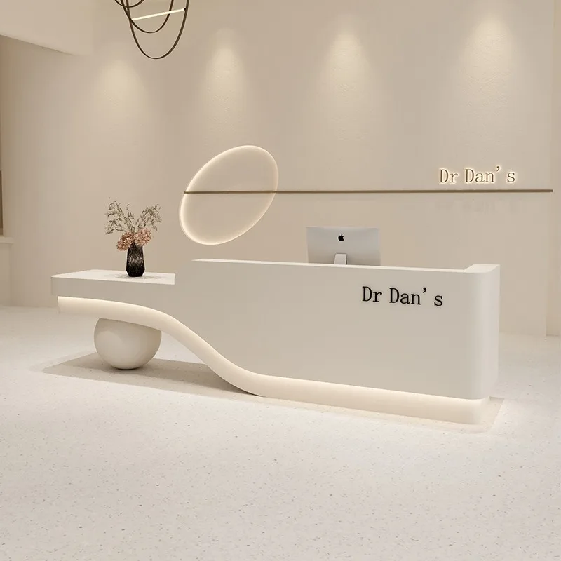 Beauty salon checkout page Clothing shop Yoga studio Bar Dance training Medical beauty clinic Front desk Company reception desk