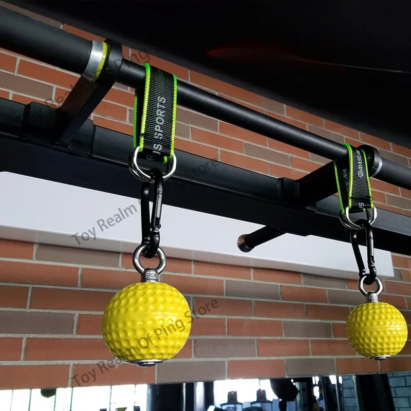 Arm muscle pull-up training ball wrist strength Climbing finger strengthening grip ball wrist forearm strength ball