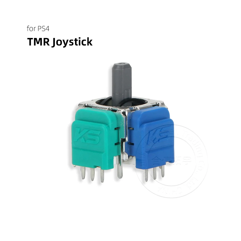 HOTHINK 2pcs TMR Electromagnetic Induction Joystick Left Right 3D Thumb Stick for PS5 PS4 XBOX ONE Series X/S Elite Controller